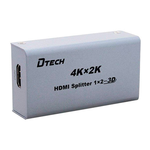 Multiplicador de Señal Hdmi - 1 Entrada 2 Salidas Hasta 4K*2 Longitud Máxima Salida 25 m Alimentación DC 5 V