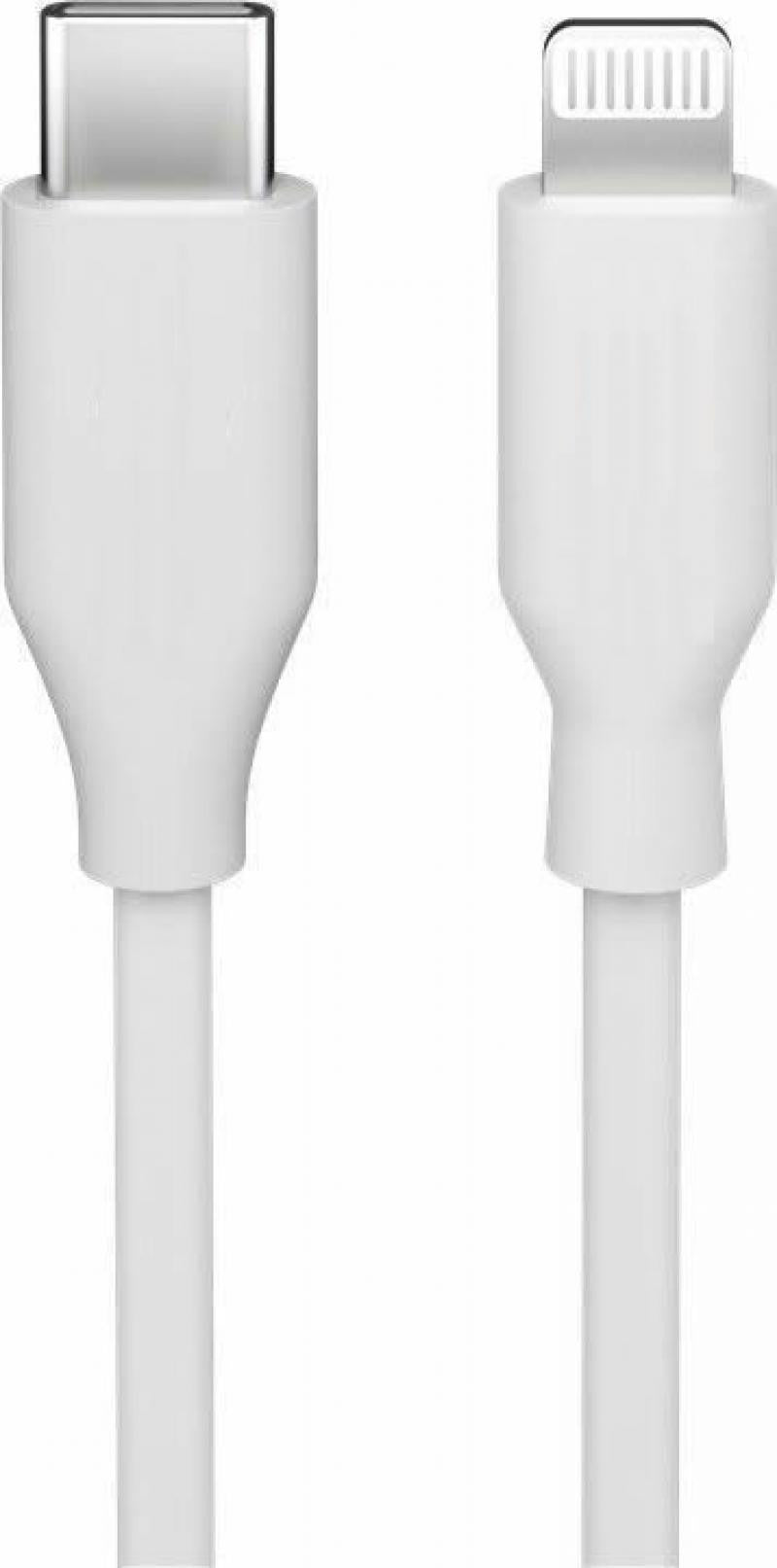 Cable MFi USB-C 3.1 Macho a Lightning | Hasta 87 W | Blanco - De distintas medidas