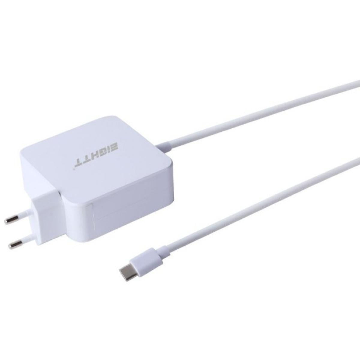 Cargador EIGHTT Universal USB-C 90W | PORTÁTILES | Tablets | Smartphones - Blanco