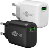 Cargador rápido USB-A Quick Charge de (18 W) -  Blanco