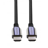 Cable HDMI 2.1 resolución 8K de 5.0m con conector metálico marrón