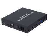 Reproductor Media Player con salida Vga y 2 puertos Hdmi