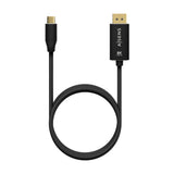 Cable USB-C a Displayport 8K 60Hz, USB-C/M-DP/M, Negro