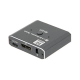 Switch DisplayPort Bidireccional 1x2 (no Splitter) / 2x1 4K@60Hz