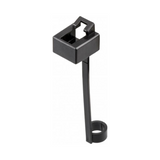 Cubierta antipolvo para conector RJ45. Negro. 10 piezas