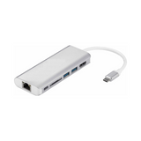 Adaptador Usb-c a HDMI/USB/Rj45/USB 3.1 Tipo C