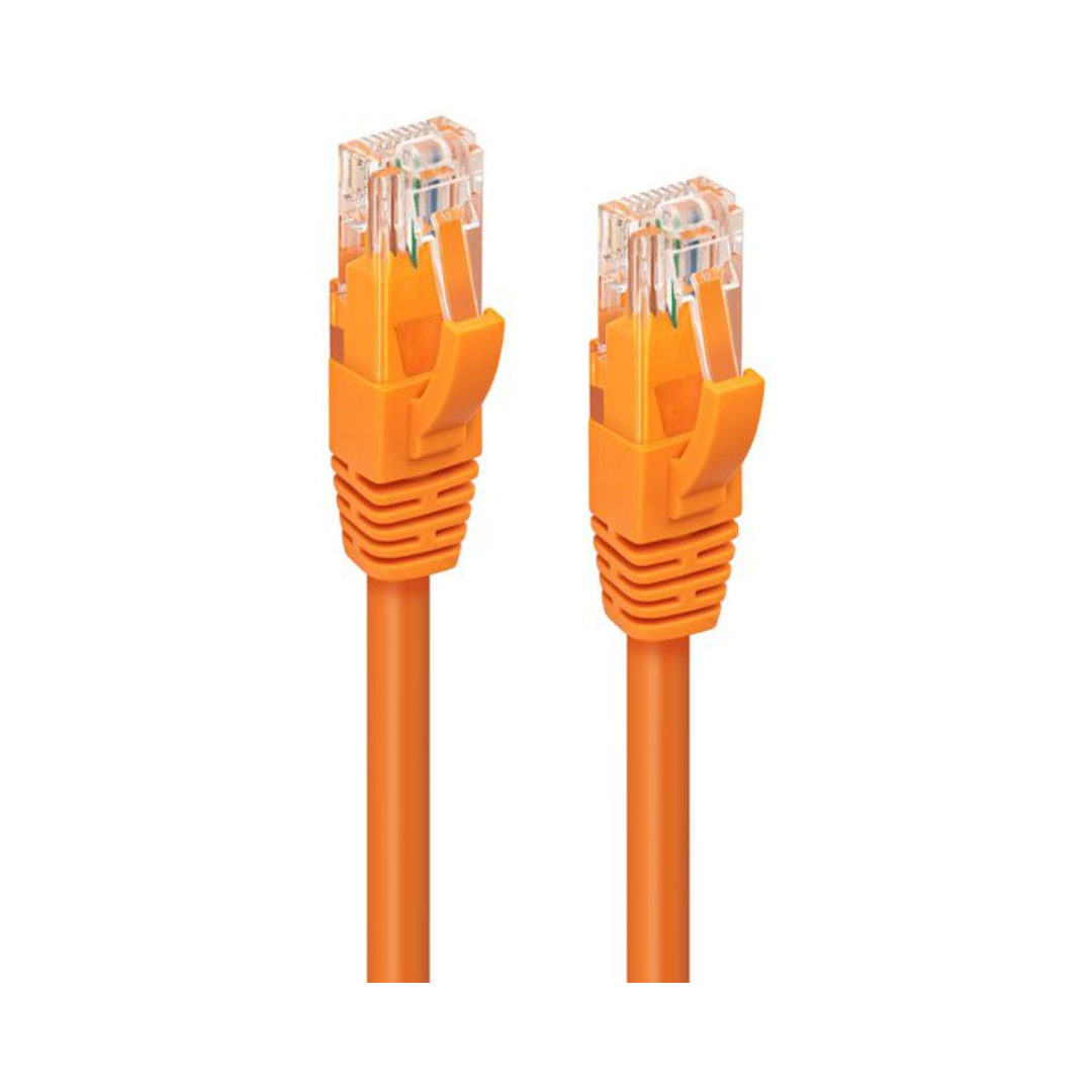 Cable CAT6A UTP Orange LSZH 1 metro