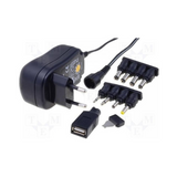 Fuente de Alimentación Universal 3 a 12v y 600 mAh Fuentes dc Universales