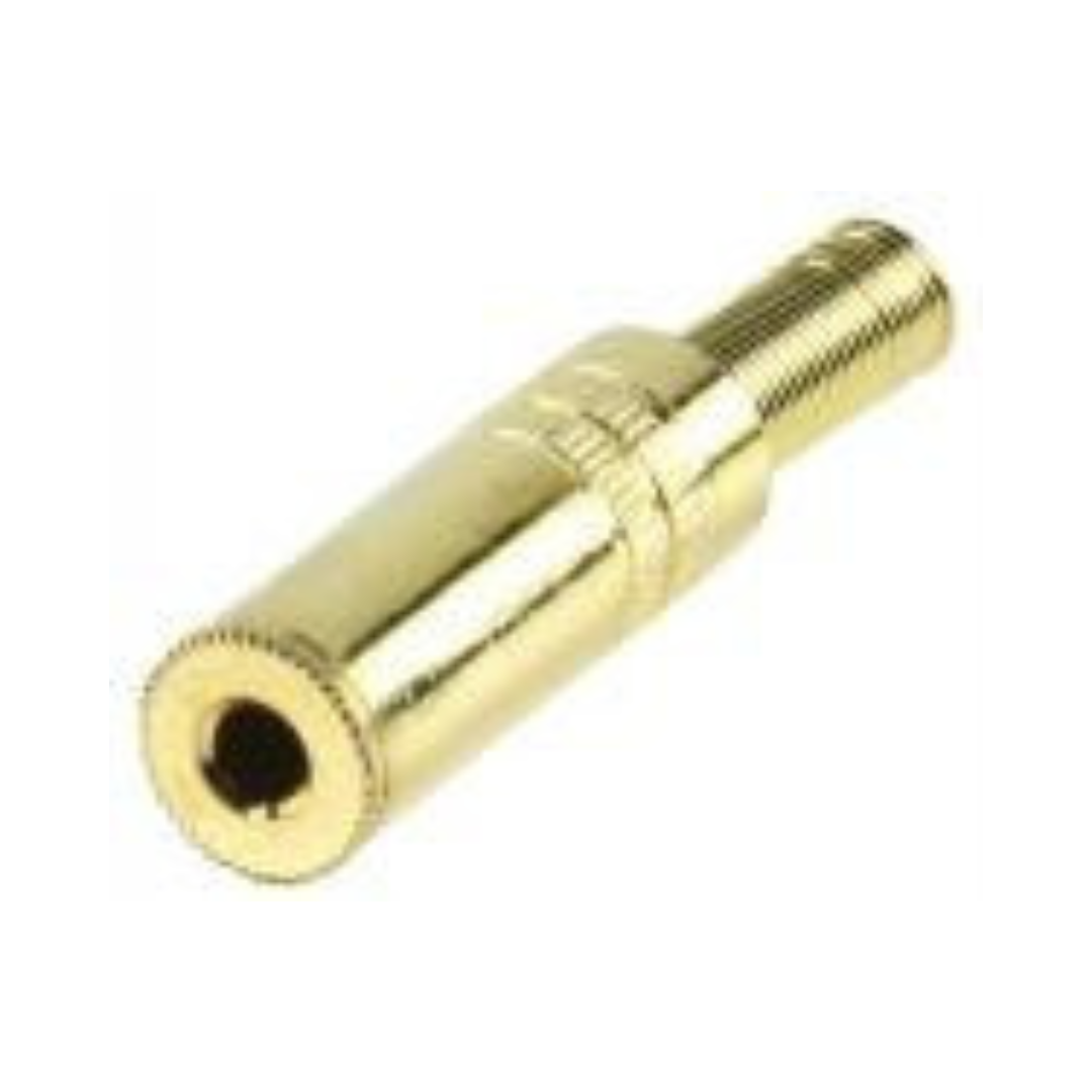 Conector Mini Jack 3.5mm Hembra Estéreo Para Soldar. Adaptadores Audio