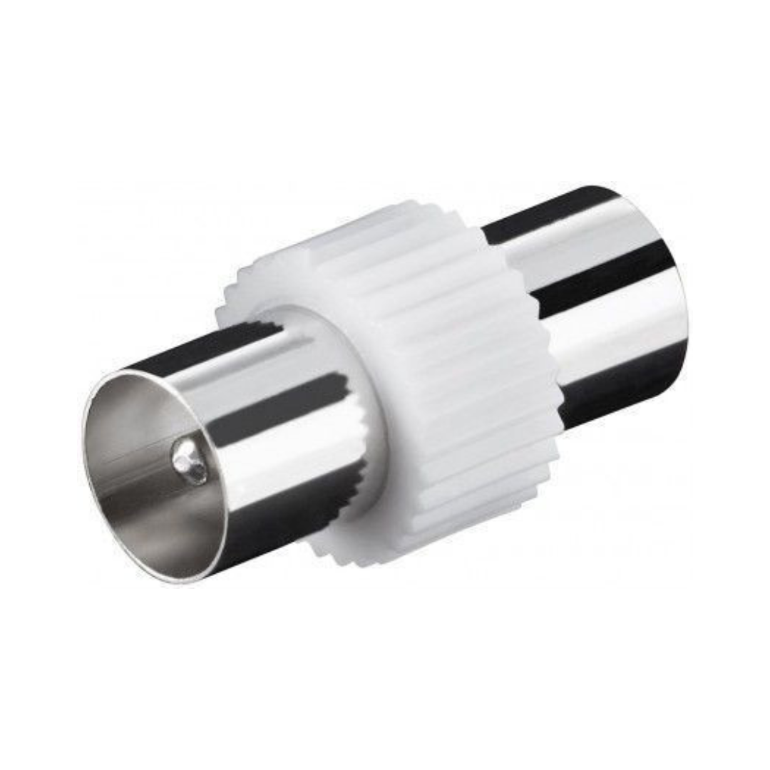 Adaptador Coaxial Macho-macho Antena tv