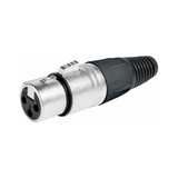 Conector Xlr 3pins Hembra Para Soldar Adaptador