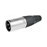 Conector Xlr 3pins Macho Para Soldar Adaptadores Audio