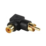 Adaptador Rca Macho/hembra Acodado