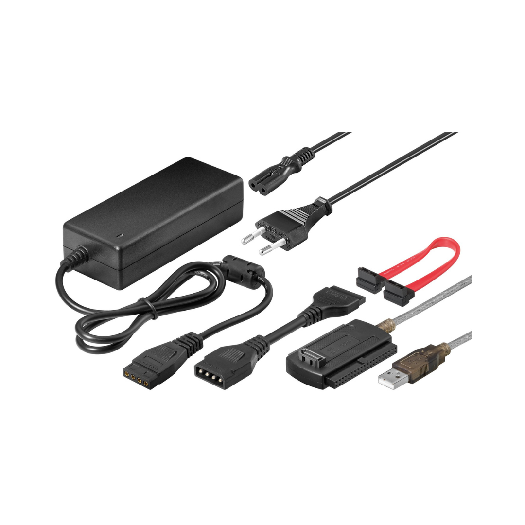 Kit Conexion Sata/ide-hdd a USB 2.0 (Con Fuente)