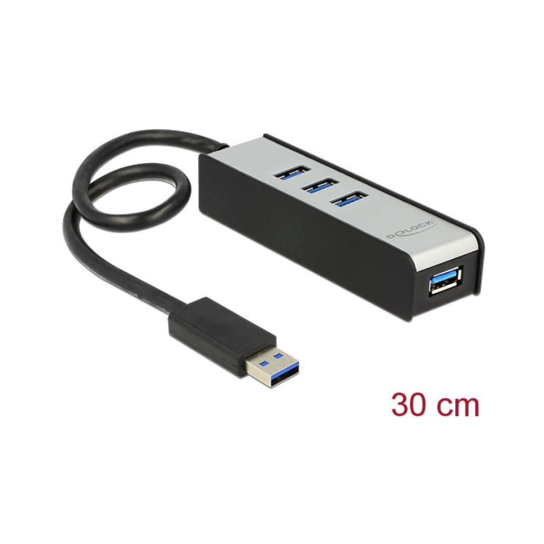 Hub Usb 3.0, 4 Puertos