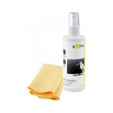 Kit de Limpieza Pantallas: Spray 100 ml + Paño Microfibra