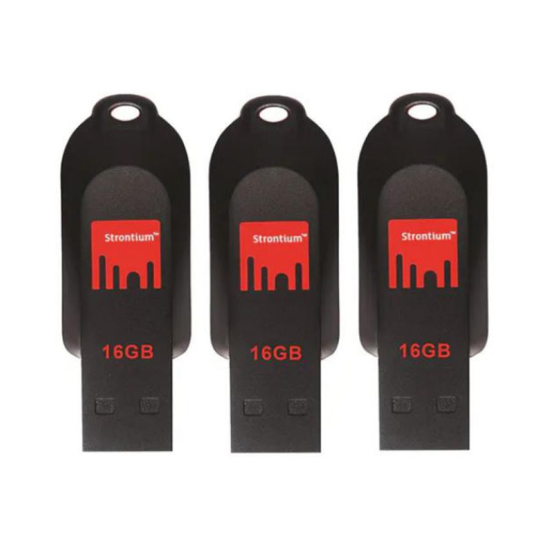 Pack 3 Pen Drive de 16gb, Usb 2.0 Tarjetas Memoria