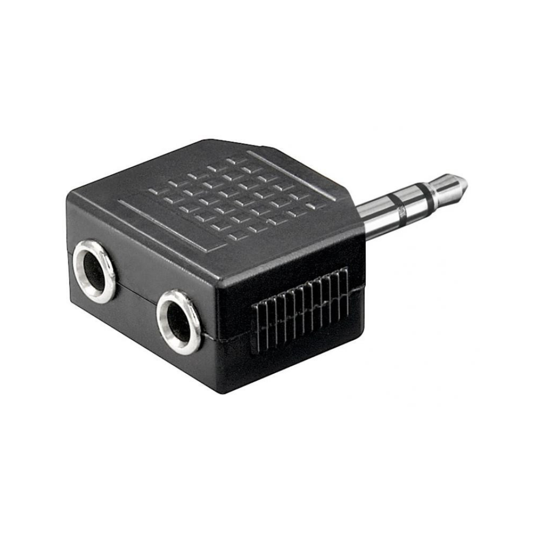 Duplicador de Audio Conector Minijack 3.5mm