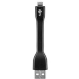 Cable plano de micro Usb 2.0 de 0.1m