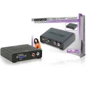 EUROCONNEX Convertidor Audio Digital Analogico Con Regulador Volumen 0337