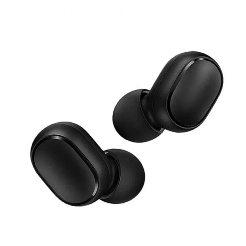 Auriculares Bluetooth True Wireless XIAOMI Basic 2 (In Ear - Micrófono -  Noise Cancelling - Negro)