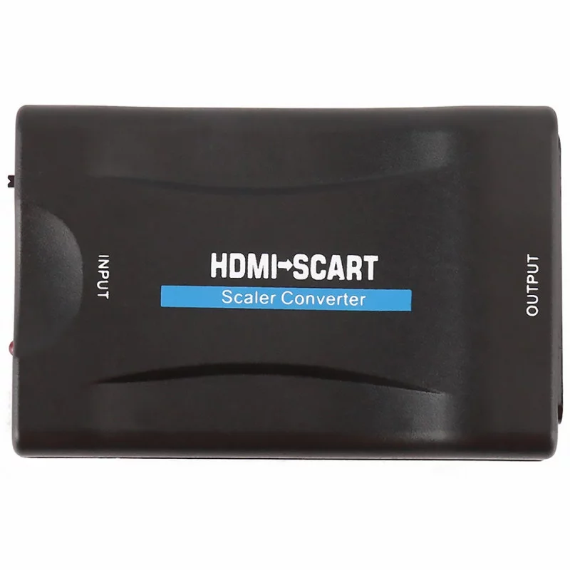 Conversor de euroconector a HDMI (Scart-H a HDMI-A) distribuido por  CABLEMATIC ® 