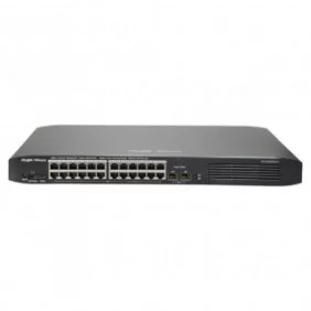 Switch PoE gestionable de 24 puertos RJ45 10/100/1000 +2 SFP 10/100/1000