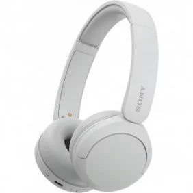 Sony Auriculares Inalámbricos Bluetooth, hasta 50 Horas de Autonomía con Carga Rápida y Estilo Diadema - Blancos