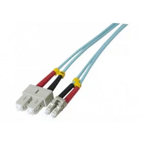 Cable de Fibra Óptica LC a SC Dúplex Multimodo OM3 - De distintas medidas