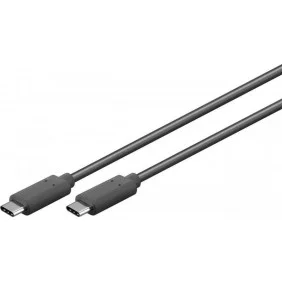 Cable USB-C 3.1 - Generación 2 Negro Macho/macho - De distintas medidas
