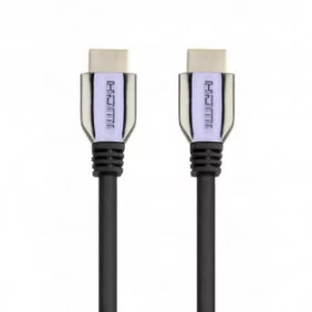 Cable HDMI 2.1 resolución 8K de 5.0m con conector metálico marrón